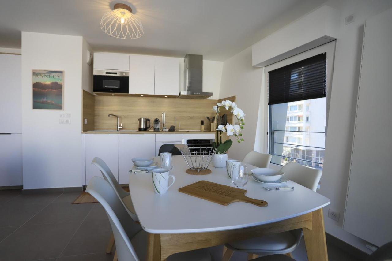 La Plume Vue Lac 3 Etoiles - Garage Prive, Secteur Recherche, Moderne & Tout Equipe, 6 Personnes Annecy Eksteriør bilde